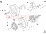 DUCATI Superbike 998 R WHEELS » FRONT WHEEL