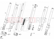 DUCATI Sportclassic MH900E FRONT FORK » FRONT SUSPENSION