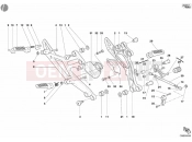 DUCATI Monster S4 Fogarty FOOTREST » FRAME