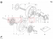 DUCATI Monster S4 Fogarty WHEELS » FRONT WHEEL