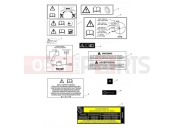 TRIUMPH Tiger 1200 Alpine Warning Labels