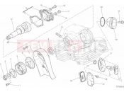 DUCATI Scrambler Sixty2 VERTICAL CYLINDER HEAD - TIMING