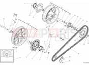 DUCATI Scrambler Sixty2 FRONT AND REAR