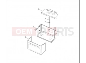 Harley-Davidson 1991 DYNA DYNA STURGIS  - FXDB BATTERY TRAY