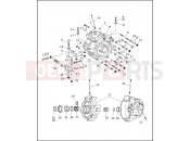 Harley-Davidson 1991 FXR LOW RIDER CUSTOM  - FXLR CRANKCASE (1 OF 4)