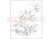 Harley-Davidson 1991 FXR LOW RIDER CUSTOM  - FXLR SIDECAR CONNECTION KIT
