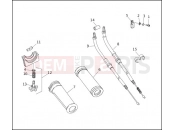 Harley-Davidson 1991 FXR LOW RIDER CUSTOM  - FXLR THROTTLE CONTROL