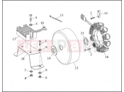 ALTERNATOR & REGULATOR - Harley-Davidson FLHTC SIDECAR - SIDECAR FOR FLHTC 1991