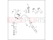 HANDLEBAR & THROTTLE CONTROL - FXRP - Harley-Davidson FLHTC SIDECAR - SIDECAR FOR FLHTC 1991