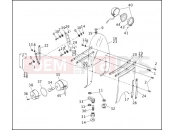 WINDSHIELD (2 OF 2) - Harley-Davidson FLHTC SIDECAR - SIDECAR FOR FLHTC 1991