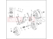 Harley-Davidson 1991 TOURING ELECTRA GLIDE CLASSIC  - FLHTC PISTONS, CONNECTING RODS & FLYWHEELS