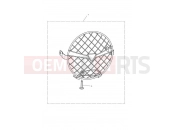 TRIUMPH Scrambler 1200 XE Headlight Grille Kit