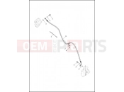 Harley-Davidson 2021 SOFTAIL SOFTAIL LOW RIDER S  - FXLRS BRAKE LINES, FRONT, NON-ABS - FLSL, FXBBS, FXST