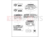 HARLEY-DAVIDSON SOFTAIL SOFTAIL STANDARD  - FXST LABELS