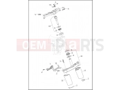 FORK BRACKETS, FRONT - Harley-Davidson TOURING ROAD GLIDE - FLTRX 2021