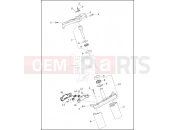 Harley-Davidson 2021 TRIKE TRIKE FREEWHEELER  - FLRT FORK BRACKETS, FRONT