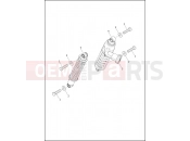 SHOCK ABSORBERS, REAR - Harley-Davidson CVO ROAD GLIDE - FLTRXSE 2021