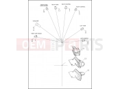 Harley-Davidson 2020 SOFTAIL SOFTAIL STANDARD  - FXST WIRING HARNESS, FRAME BACKBONE (2 OF 2)