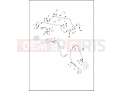 Harley-Davidson 2019 SOFTAIL SOFTAIL SOFTAIL SLM  - FLSL BRAKE LINES, FRONT, ABS - FXFB, FXFBS