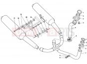 DUCATI Supersport 900 SS EXHAUST SYSTEM » EXHAUST SYSTEM