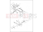 FRAME AND FORK, REAR AND TOUR-PAK SUPPORT - Harley-Davidson TOURING ELECTRA GLIDE STANDARD - FLHT 2019