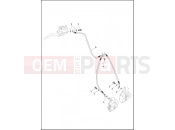 Harley-Davidson 2018 SOFTAIL SOFTAIL HERITAGE CLASSIC 114  - FLHCS BRAKE LINES, FRONT, NON-ABS - FXFB, FXFBS
