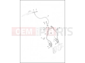Harley-Davidson 2017 TRIKE TRI GLIDE ULTRA  - FLHTCUTG BRAKE LINE, FRONT