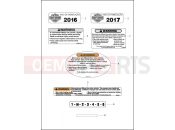 Harley-Davidson 2017 DYNA DYNA FAT BOB  - FXDF LABELS
