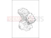 Harley-Davidson 2016 DYNA DYNA SWITCHBACK  - FLD ENGINE ASSEMBLY - TWIN CAM 103â¢ HIGH OUTPUT