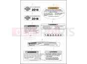 Harley-Davidson 2016 SOFTAIL FAT BOY S  - FLSTFBS LABELS