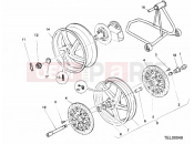 DUCATI Superbike 996 RS WHEELS » FRONT WHEEL