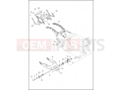 FRAME & FORK, REAR & TOUR-PAK SUPPORT - Harley-Davidson CVO LIMITED - FLHTKSE 2015