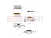 LABELS - Harley-Davidson CVO SOFTAIL DELUXE - FLSTNSE 2015
