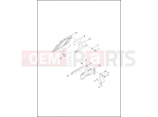LICENSE PLATE BRACKET - Harley-Davidson CVO SOFTAIL DELUXE - FLSTNSE 2015