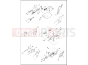 Harley-Davidson 2015 DYNA DYNA SWITCHBACK  - FLD 103 LICENSE PLATE BRACKETS - FXDB, FXDBP, FXDBB, FXDF & FXDL