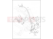 Harley-Davidson 2015 SOFTAIL SOFTAIL DELUXE  - FLSTN 103 BRAKE LINES, FRONT, ABS