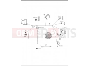 Harley-Davidson 2015 TOURING ULTRA CLASSIC LOW TWIN-COOLED  - FLHTCUL TC WIRING HARNESS, MAIN, ABS (NON-FAIRING MODELS) (8 OF 8)