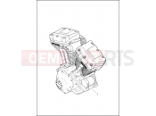 Harley-Davidson 2014 CVO/CUSTOM CVO LIMITED  - FLHTK 103 ENGINE ASSEMBLY - TWIN CAM 110â¢