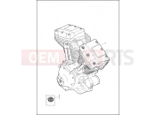 Harley-Davidson 2014 DYNA DYNA FAT BOB  - FXDF ENGINE ASSEMBLY - TWIN CAM 103â¢