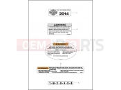 Harley-Davidson 2014 DYNA DYNA WIDE GLIDE  - FXDWG LABELS