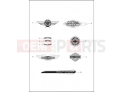 Harley-Davidson 2014 SOFTAIL FAT BOY  - FLSTF FUEL TANK TRIM