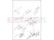 Harley-Davidson 2013 DYNA DYNA STREET BOB  - FXDB LICENSE PLATE BRACKETS - FXDB, FXDBA, FXDBP, FXDF, FXDC