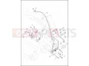 Harley-Davidson 2013 SOFTAIL SOFTAIL DELUXE  - FLSTN BRAKE LINES, FRONT, ABS