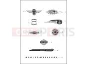 Harley-Davidson 2013 SOFTAIL SOFTAIL STANDARD  - FXST FUEL TANK TRIM