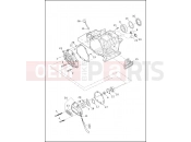 Harley-Davidson 2013 TOURING ROAD KING  - FLHR TRANSMISSION BEARINGS & COVERS