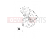 Harley-Davidson 2013 TOURING ELECTRA GLIDE CLASSIC  - FLHTC ENGINE ASSEMBLY - TWIN CAM 103â¢