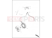 ALTERNATOR & REGULATOR - Harley-Davidson TRI GLIDE ULTRA CLASSIC - FLHTCUTG 2013