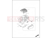 BRAKE CALIPER, FRONT - Harley-Davidson TRI GLIDE ULTRA CLASSIC - FLHTCUTG 2013