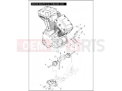 Harley-Davidson 2012 CVO/CUSTOM CVO ROAD GLIDE  - FLTRXSE ENGINE MOUNTS & STABILIZER LINK