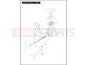 HARLEY-DAVIDSON DYNA SWITCHBACK  - FLD BRAKE CONTROL, FRONT